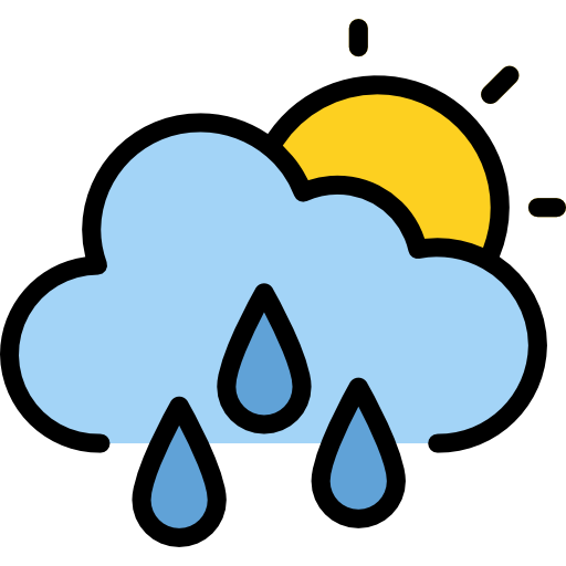 light rain